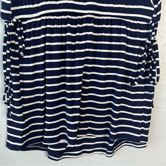 NWT Flutter Short Sleeve Tie-Waist Maternity Top -by Ingrid & Isabel Small - Picture 10 of 16